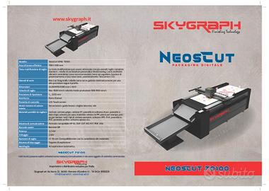 Fustellatrice digitale 70x100 cm. usata pochissimo