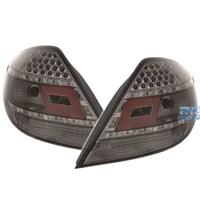 FANALI MERCEDES SLK R171 LED FONDO CROMATO AFFUMIC