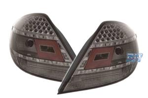 FANALI MERCEDES SLK R171 LED FONDO CROMATO AFFUMIC