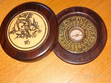 BUSSOLA CINESE in legno Scorrevole