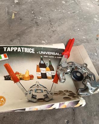 Tappatrice per tappi a corona