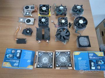 Dissipatore calore cpu fisso e portatile