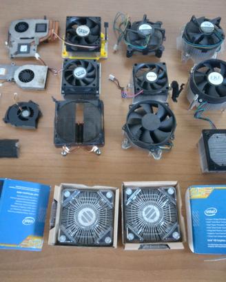 Dissipatore calore cpu fisso e portatile