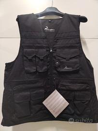 gilet tattico konustek modello demox nero tg. xl
