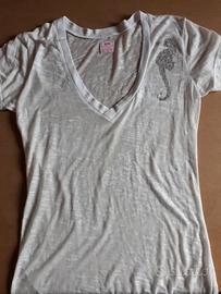 T-shirt bianca e.vil