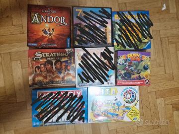 Giochi da tavolo