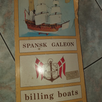 Spansk Galeon nr 463 vintage modellismo