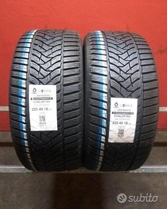 2 gomme 225 40 18 dunlop inv a4280