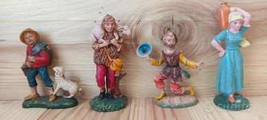 statuine presepe 4 pz