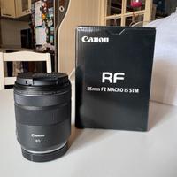 Canon RF 85mm f2 Macro IS STM