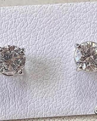 ORECCHINI PUNTO LUCE DIAMANTI ct. 0,86 G VVS