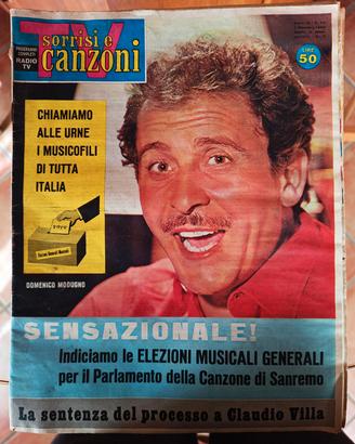 TV sorrisi e canzoni 1960 dal n.49 al.52