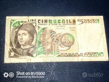 Banconote rare repubblica italiana 
