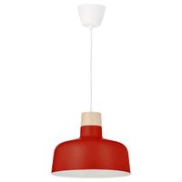 Lampadario IKEA Bunkeflo rosso