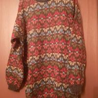 Maglione Benetton Fantasia Lana Mohair