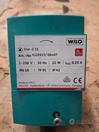 pompa circolatore wilo star z15