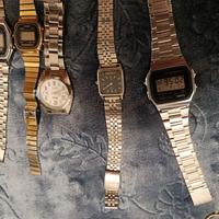 orologio da tasca vintage e orologio Casio 