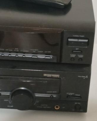 techinics amplificatore e radio