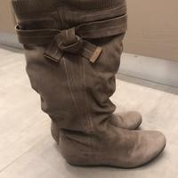 Stivali beige 38