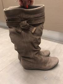 Stivali beige 38