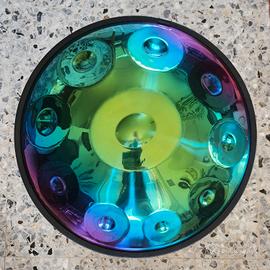 Emerald Handpan - 10 Note - Re minore - 440 HZ