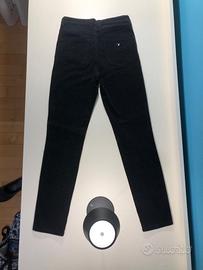 Pantaloni donna Guess jeans velluto nero