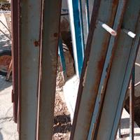 telaio x porte in ferro