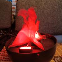 Lampada fuoco funzionante 
