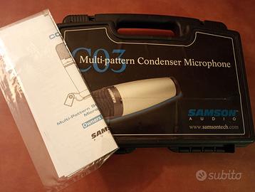 Microfono a condensatore Samson C03 multipattern