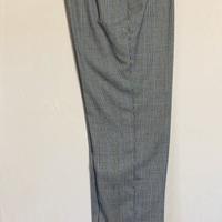 Pantaloni in tessuto di lana fine