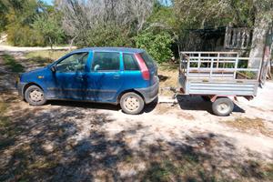 Fiat Punto 1.1 + carrello appendice