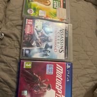 giochi usati ma tenuti in condizioni perfett