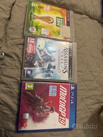 giochi usati ma tenuti in condizioni perfett