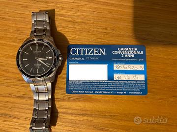 Orologio Citizen ecodrive in titanio