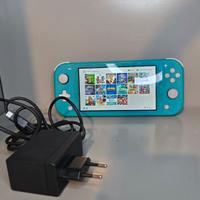 Ninten Switch Lite Turchese + 16 Giochi Installati