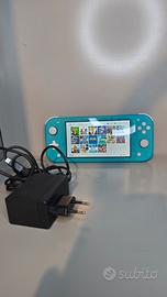 Ninten Switch Lite Turchese + 16 Giochi Installati