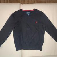 Maglione Ralph Lauren bambino 4 anni lana blu