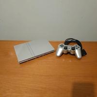 PlayStation 2 Slim Silver + Controller Originale