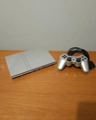 PlayStation 2 Slim Silver + Controller Originale