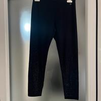 Leggings bambina Take Two blu con strass 14 anni