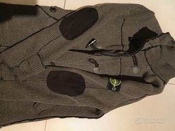 giacca Stone Island uomo grigio antracite