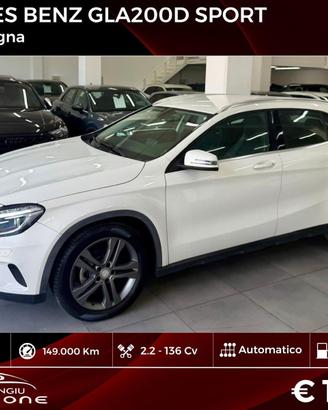 Mercedes GLA 200 CDI Automatic Sport FINANZIABILE