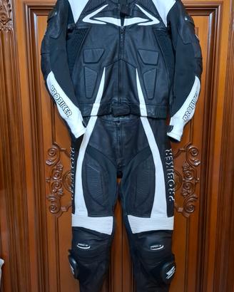 Tuta moto pelle racing