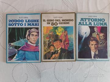 Set libri vintage Jules Verne