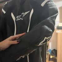 TUTA ALPINESTAR MISSILE V2 TG.42 -BLACK/WHITE