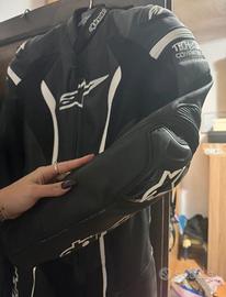 TUTA ALPINESTAR MISSILE V2 TG.42 -BLACK/WHITE