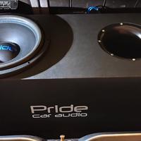 Subwoofer Pride per auto 
