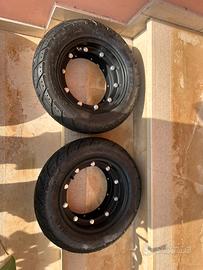 Cerchi allargati ape 50