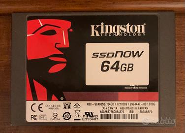 Hard disk interno Kingston SSD 64GB