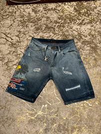 pantaloncini jeans LV